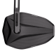 Rétroviseur d'embout de guidon HIGHSIDER pro Victory-X - noir - l'unité