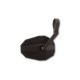 Rétroviseur d'embout de guidon HIGHSIDER smart Straight court - noir