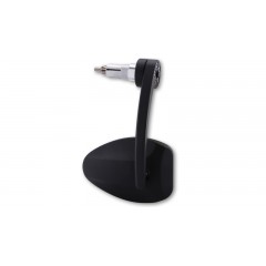 Rétroviseur d'embout de guidon HIGHSIDER pro Ferrara 2 - noir - l'unité
