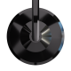Rétroviseur d'embout de guidon HIGHSIDER pro Montana-Evo - noir - l'unité