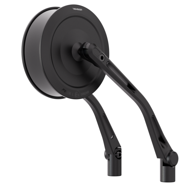 Rétroviseur de guidon HIGHSIDER pro Montana-Slim - noir - la paire