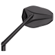 Rétroviseur de guidon HIGHSIDER pro Victory-X - noir - l'unité