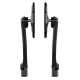 Rétroviseur de guidon HIGHSIDER pro Victory-Slim - noir - la paire