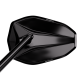 Rétroviseur sur guidon HIGHSIDER pro Victory - noir