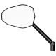 Rétroviseur sur guidon HIGHSIDER pro Victory - noir