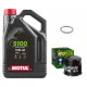 Pack Vidange Suzuki DL 800 V-Strom - MOTUL 5100
