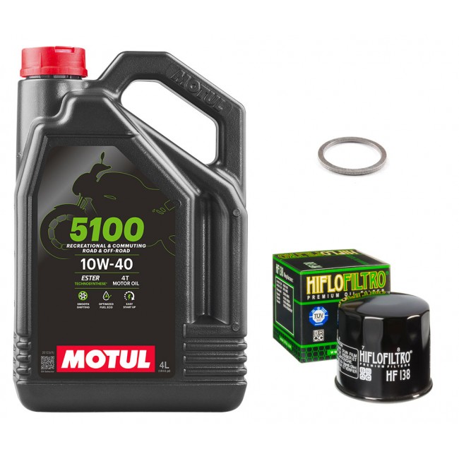 Pack Vidange Suzuki DL 800 V-Strom - MOTUL 5100