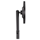 Rétroviseur sur guidon HIGHSIDER pro Conero Black Edition - noir