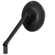Rétroviseur sur guidon HIGHSIDER pro Conero Black Edition - noir