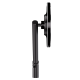 Rétroviseur sur guidon HIGHSIDER pro Conero Black Edition - noir
