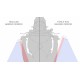 Rétroviseur de guidon HIGHSIDER smart Circula-S Force-Evo - 1 pièce