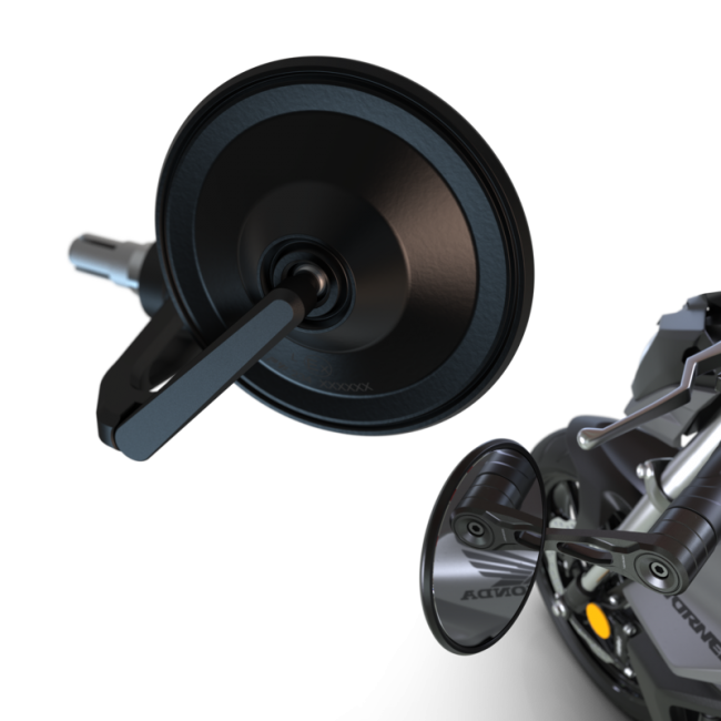 Rétroviseur de guidon HIGHSIDER smart Circula-S Force-Evo - 1 pièce