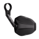 Rétroviseur d'embout de guidon HIGHSIDER pro Victory-Blast court - noir - l'unité