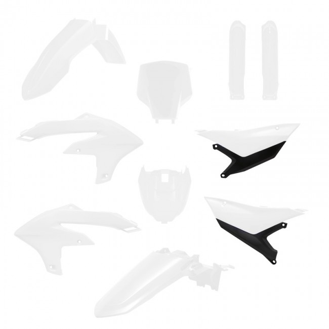 Kit plastique POLISPORT blanc