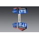 Jeu de stickers YOSHIMURA RS-12 - Bleu