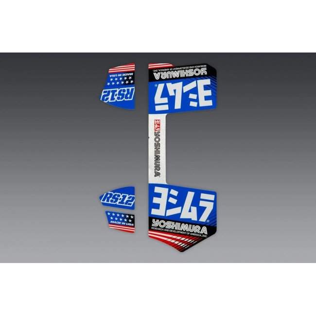 Jeu de stickers YOSHIMURA RS-12 - Bleu
