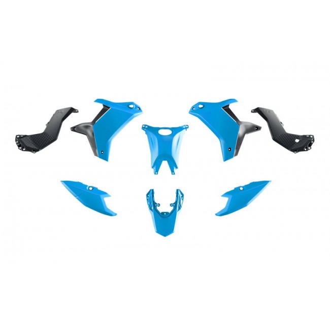 Kit plastique RTECH Yamaha Ténéré 700 - Bleu clair
