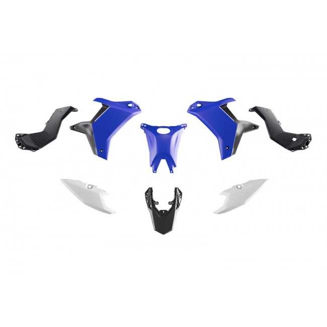 Kit plastique RTECH Yamaha Ténéré 700 - Bleu Blanc
