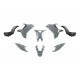 Kit plastique RTECH Yamaha Ténéré 700 - Gris