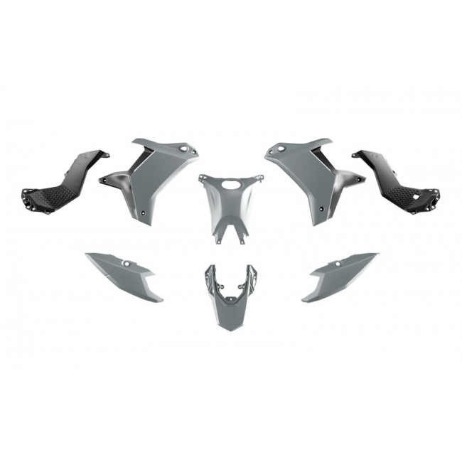Kit plastique RTECH Yamaha Ténéré 700 - Gris