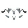 Kit plastique RTECH Yamaha Ténéré 700 - Gris