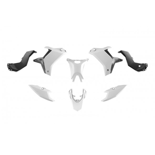 Kit plastique RTECH Yamaha Ténéré 700 - Blanc