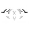 Kit plastique RTECH Yamaha Ténéré 700 - Blanc