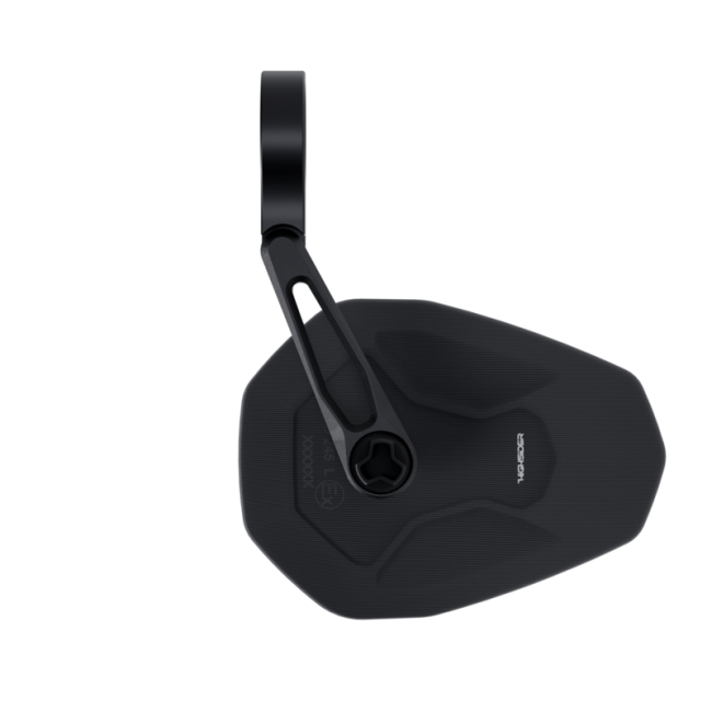 Rétroviseur d'embout de guidon HIGHSIDER pro Ventura-RS court - noir