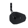 Rétroviseur d'embout de guidon HIGHSIDER pro Ventura-RS court - noir