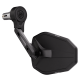 Rétroviseur d'embout de guidon HIGHSIDER pro Victory-Slim court - noir