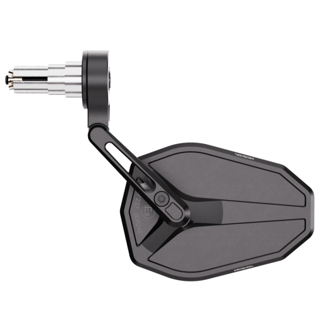 Rétroviseur d'embout de guidon HIGHSIDER pro Victory-Slim court - noir