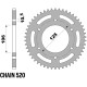Kit Chaine DID Triumph 660 Trident Renforcé - Couronne
