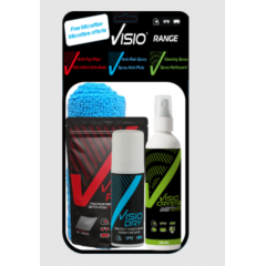 Kit entretien visière nettoyant plus pluie