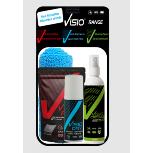 Kit entretien visière nettoyant plus pluie
