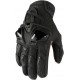 Gants Icon courts Hypersport Noir - 3XL