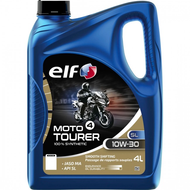 ELF MOTO 4 TOURER SL 10W30 - 4 Litres