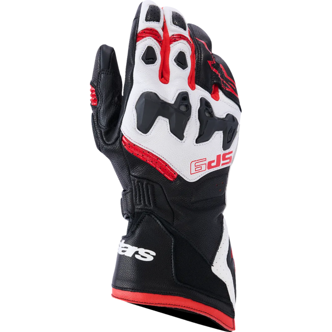 Gants Alpinestars SP-9 Rouge/Blanc- 3XL