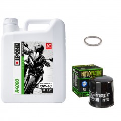 Pack Vidange Kawasaki Z500 - Ipone R4000