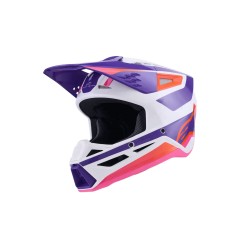 Casque SM3 Blanc Violet-M