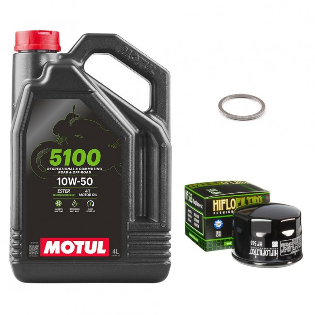 Pack Vidange QJ MOTOR SRT 700 SX - MOTUL 5100