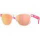 Lunettes de soleil OAKLEY Blanc/ Rose