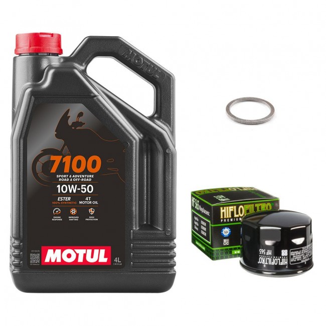 Pack Vidange QJ MOTOR SRK 700 - MOTUL 7100