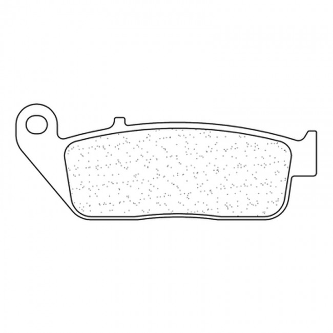 Plaquettes de frein arrière CL BRAKES Maxi Scooter métal fritté