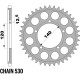 Kit Chaine DID Suzuki GSX 1400 Renforcé - Couronne