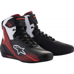 Baskets Alpinestars Faster-4 Noir/Rouge
