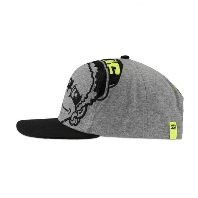 Dottorino Melange And Co Rossi Gris Moto Casquette Valentino OPk8n0w
