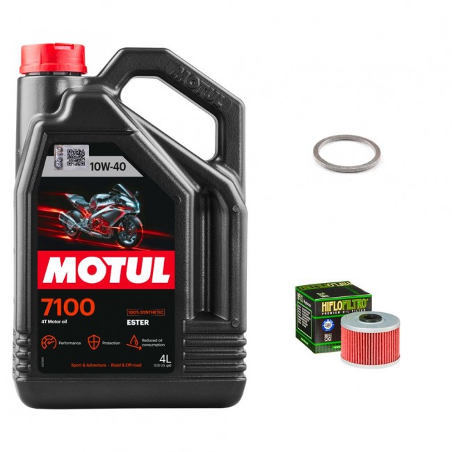 Pack Vidange Honda XL600 1983 à 1987 - Motul 7100