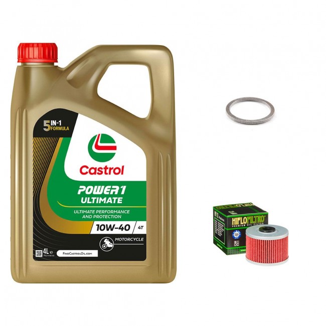 Pack Vidange Honda XL600 1983 à 1987 - Castrol Power 1 Ultimate