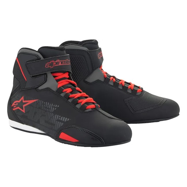 Baskets Alpinestars Sektor Noir/Rouge - 41