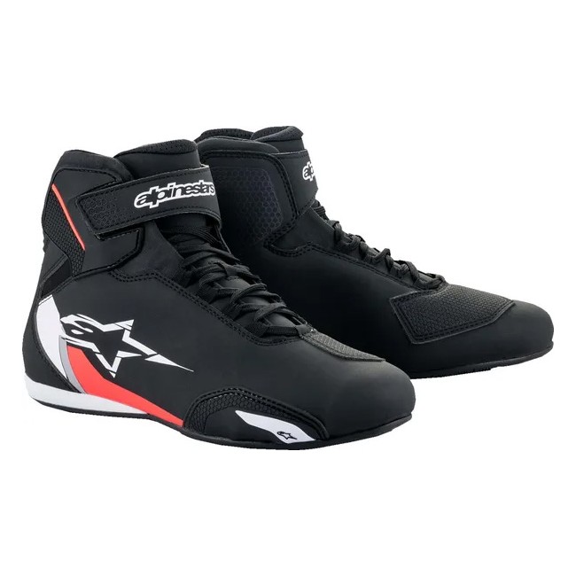 Baskets Alpinestars Sektor Blanc/Rouge - 43.5